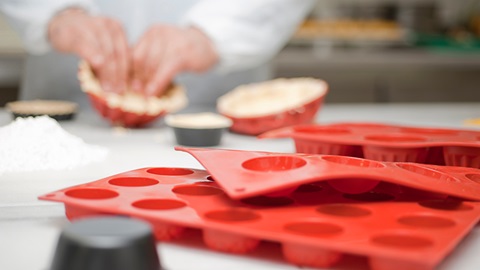 Uso seguro de los moldes de silicona para repostería